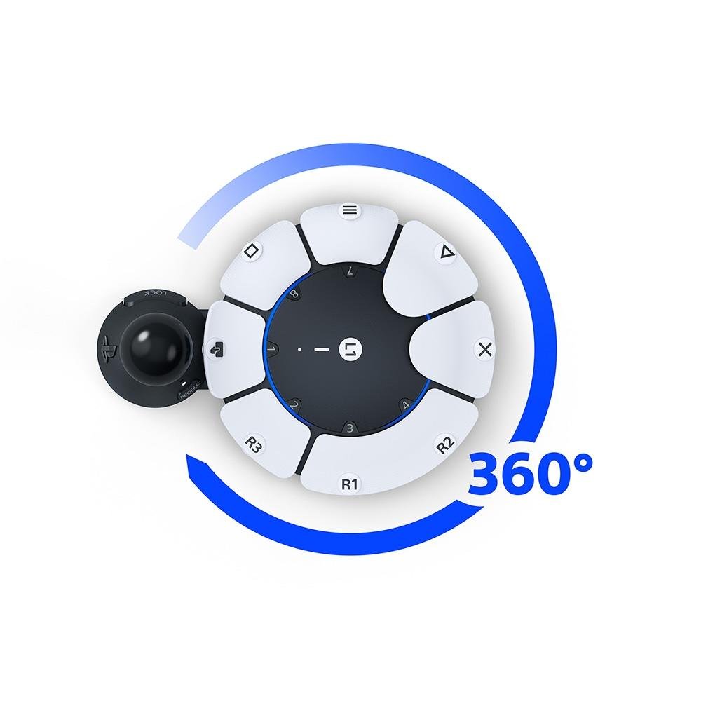 Controle Access Sony, para PS5 Slim e PS5 Pro, Sem Fio, Branco - CFI-ZAC1 - view 2