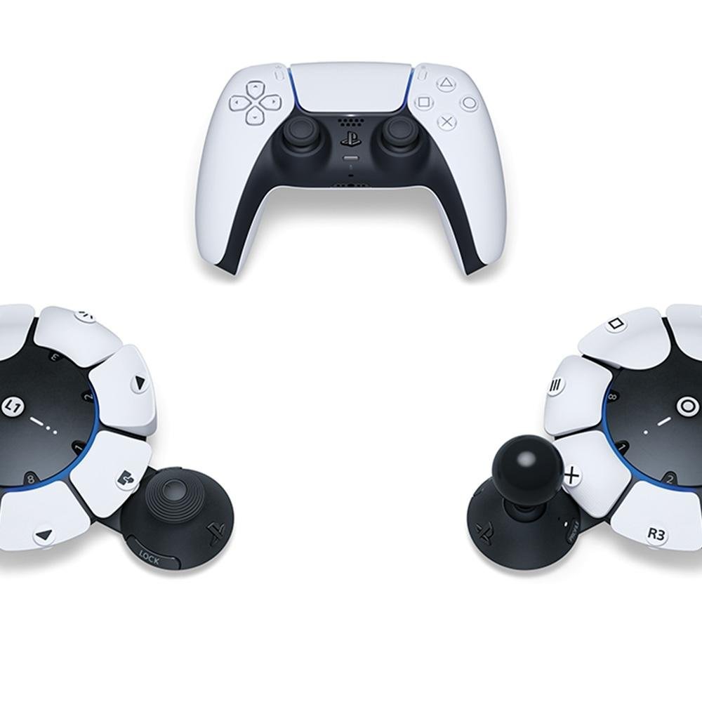 Controle Access Sony, para PS5 Slim e PS5 Pro, Sem Fio, Branco - CFI-ZAC1 - view 10