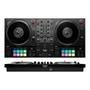 Controladora para DJ Hercules Inpulse T7, Serato, 8 Pads, Preto - 4780967