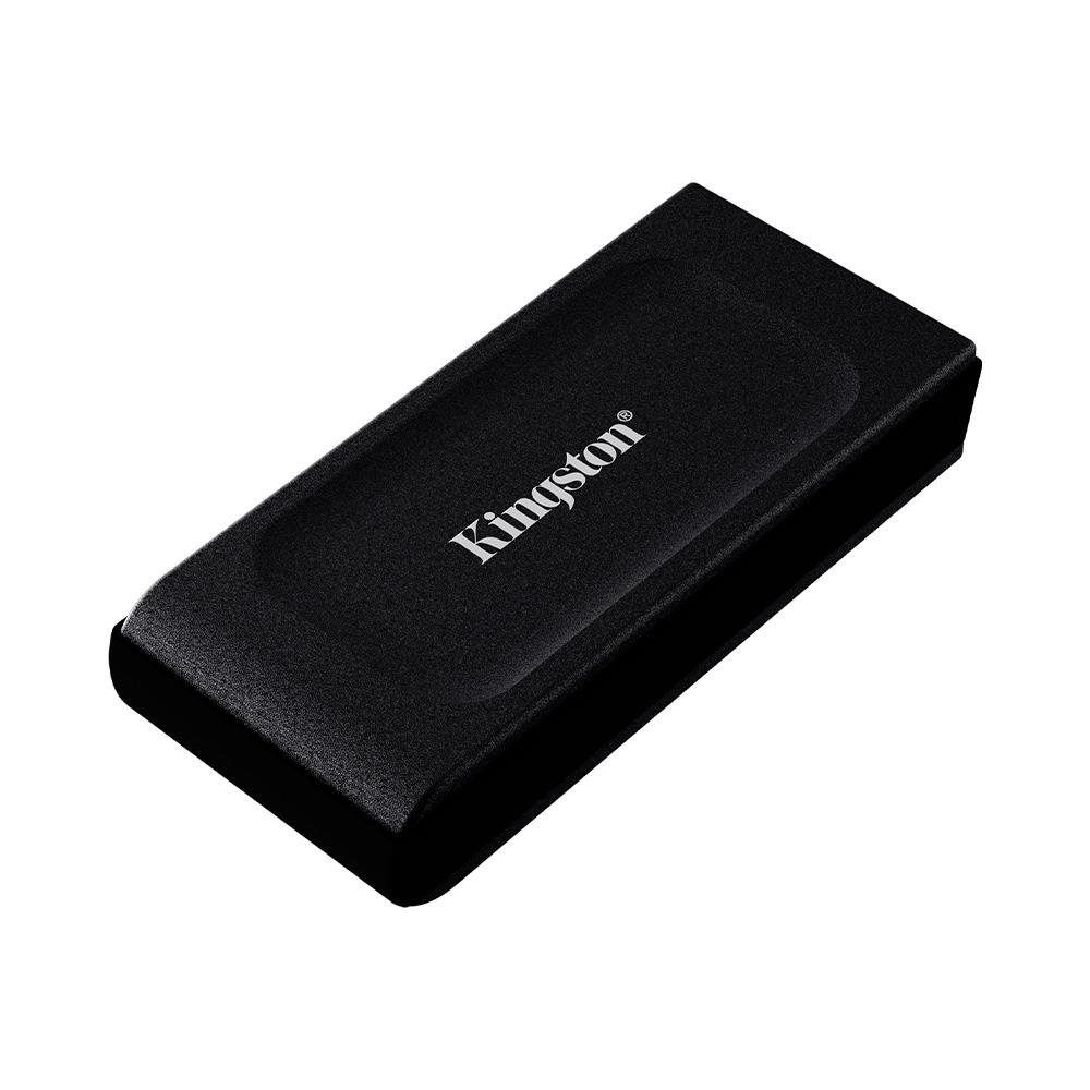 SSD Externo Kingston XS1000, 2TB, USB 3.2 Gen 2x2, Portátil, Leitura: 1050 MB/s, Gravação: 1050 MB/s, Preto - SXS1000/2000G - view 2