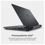 Notebook Gamer Dell G15 Intel Core i5-13450HX, 16GB RAM, GeForce RTX 4050 6GB, SSD 512GB, 15.6 Full HD 120Hz, Windows 11, Preto - G15-i1300-A40P