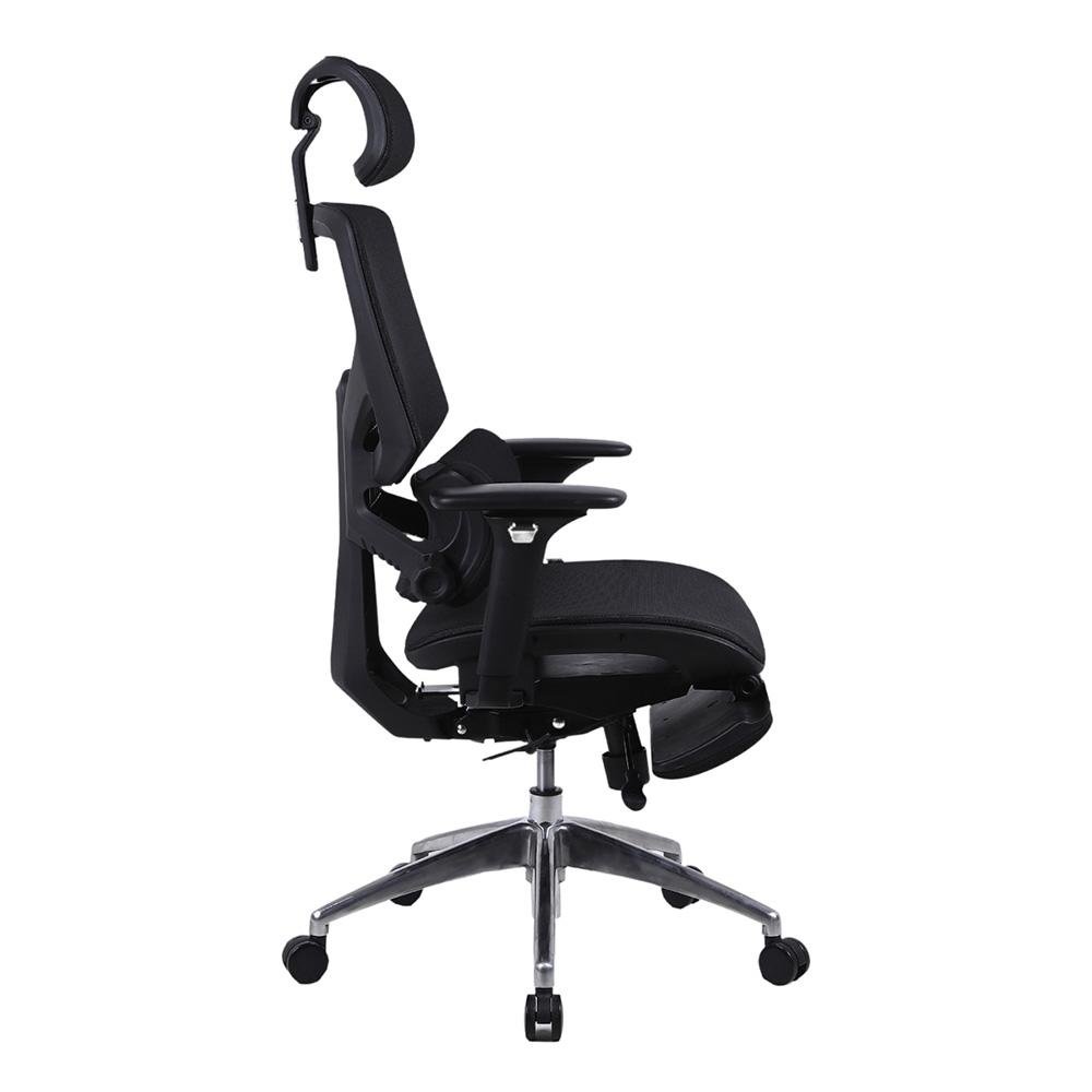 Cadeira Office XT-Office Presidente NR17, Até 130kg, Braço 4D, Ajustável, Preto - XTO-008 - view 3
