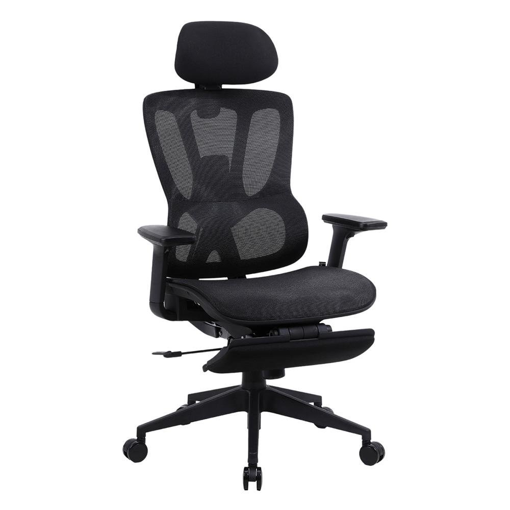 Cadeira Office XT-Office Presidente NR17, Até 130kg, Braço 4D, Ajustável, Preto - XTO-009 - view 2