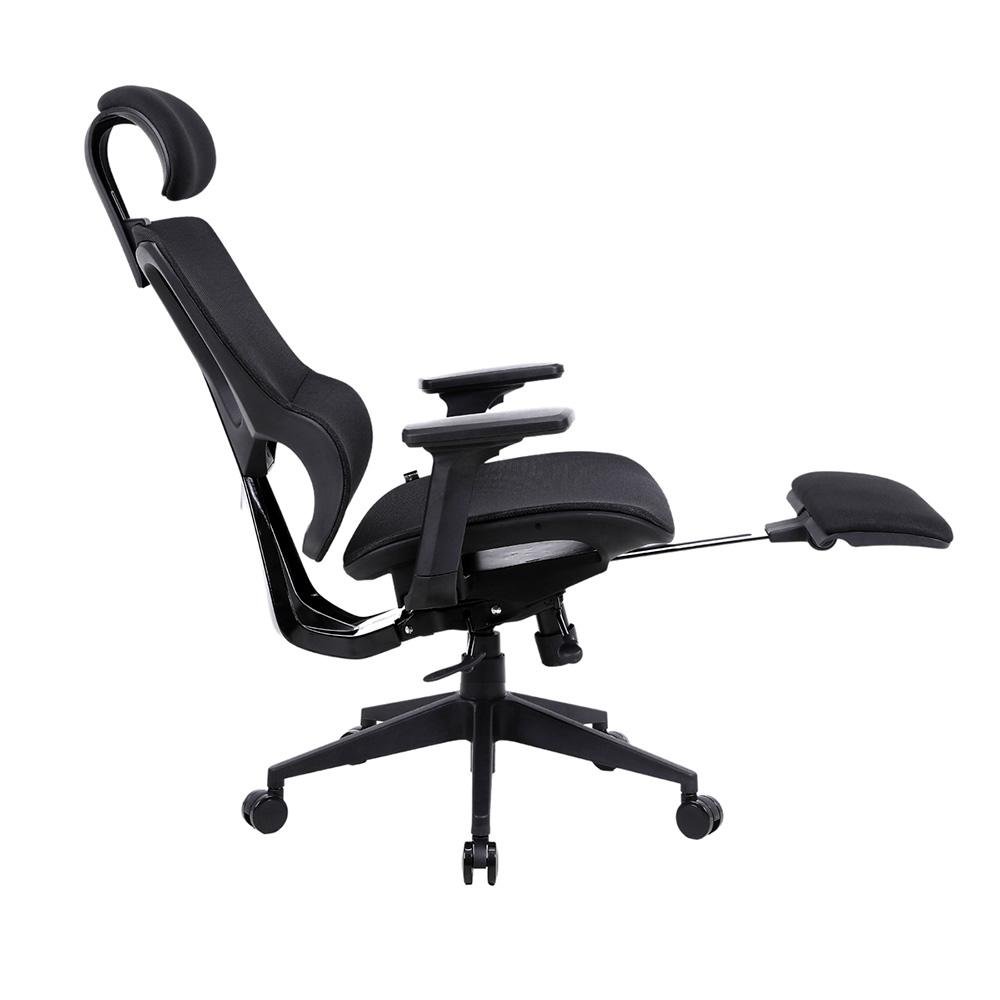 Cadeira Office XT-Office Presidente NR17, Até 130kg, Braço 4D, Ajustável, Preto - XTO-009 - view 5