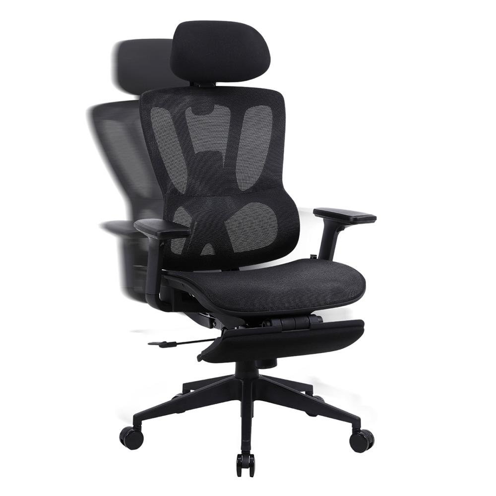 Cadeira Office XT-Office Presidente NR17, Até 130kg, Braço 4D, Ajustável, Preto - XTO-009 - view 8