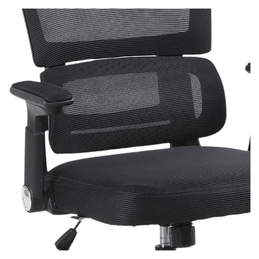 Cadeira Office XT-Office Presidente NR17, Até 100kg, Nylon, Ajuste de Altura, Preto - XTO-010 - view 7