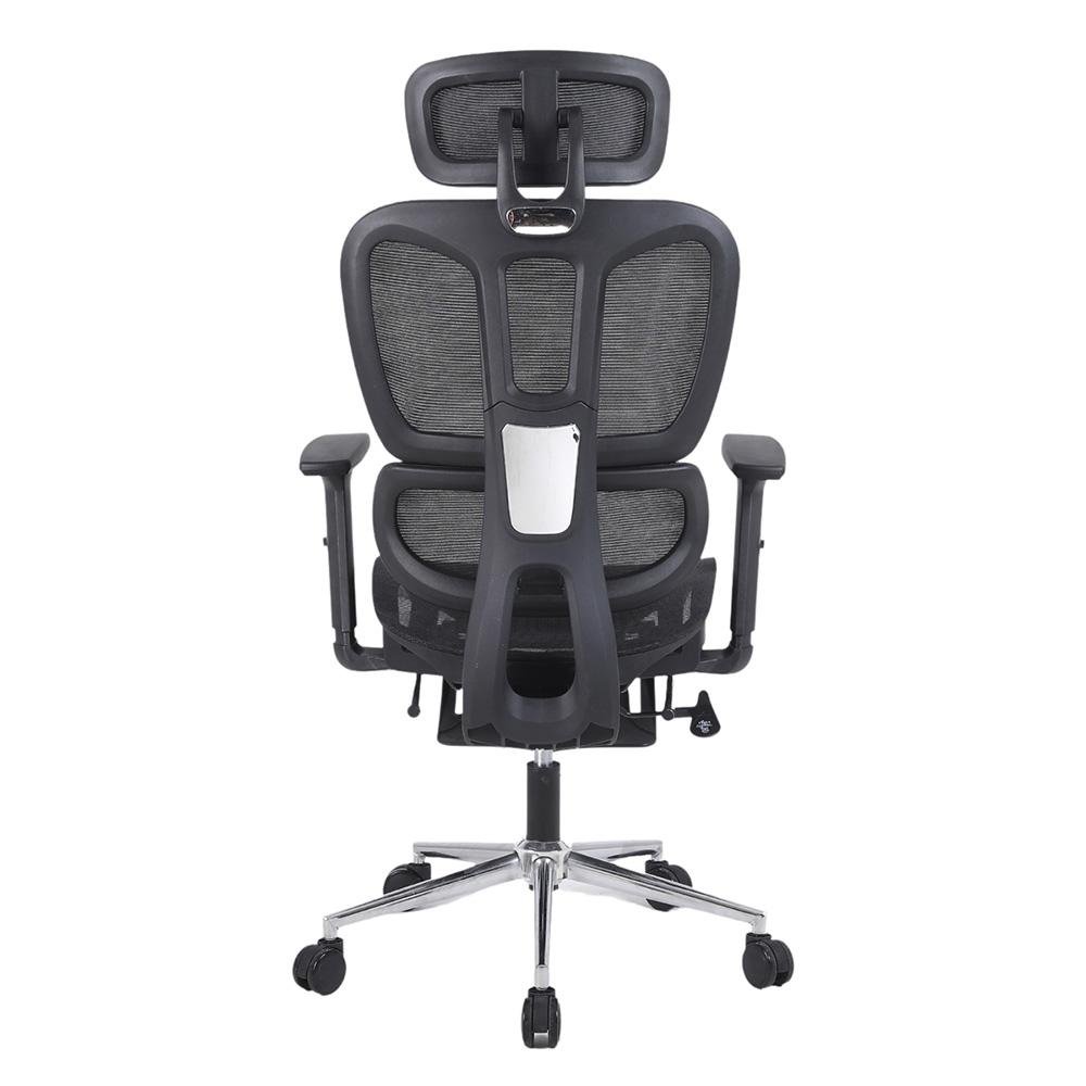 Cadeira Office XT-Office Presidente NR17, Até 120kg, Reclinável, Nylon, Preto - XTO-011 - view 4