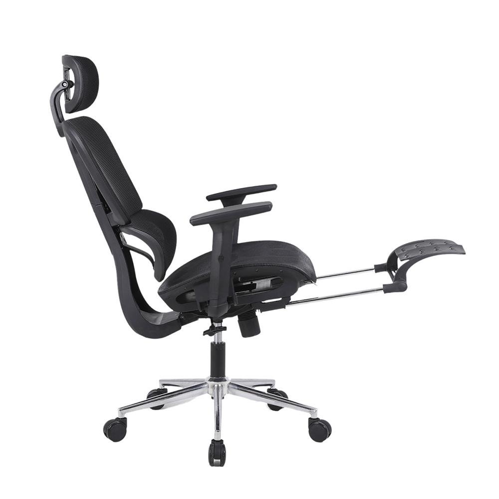 Cadeira Office XT-Office Presidente NR17, Até 120kg, Reclinável, Nylon, Preto - XTO-011 - view 5
