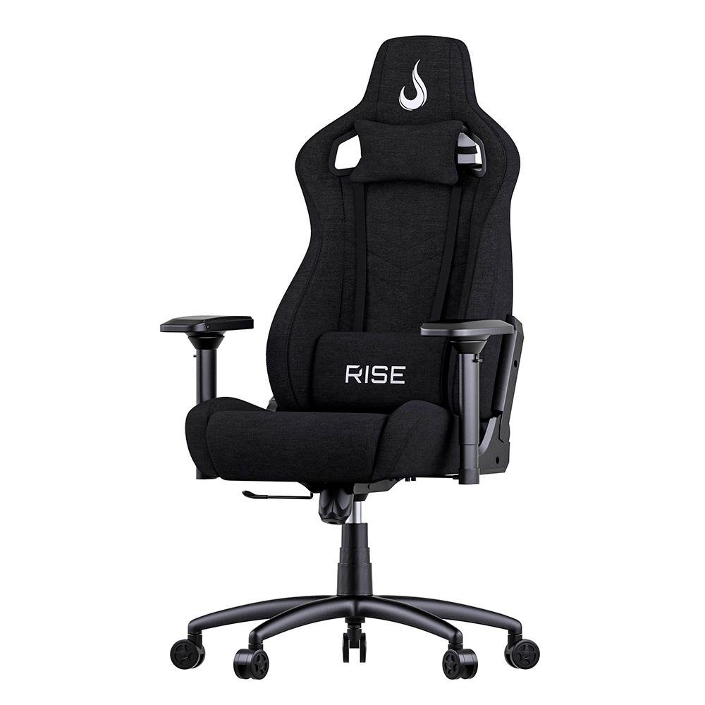 Cadeira Gamer Rise Mode Z5, Ângulo Ajustável, Braço 4D, Preto, Tecido - RM-CG-Z05-BK-FBC - view 4