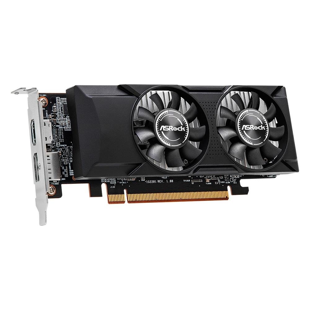 Placa de Vídeo Intel Arc A380 Low Profile 6G AsRock, 6GB GDDR6, Dr