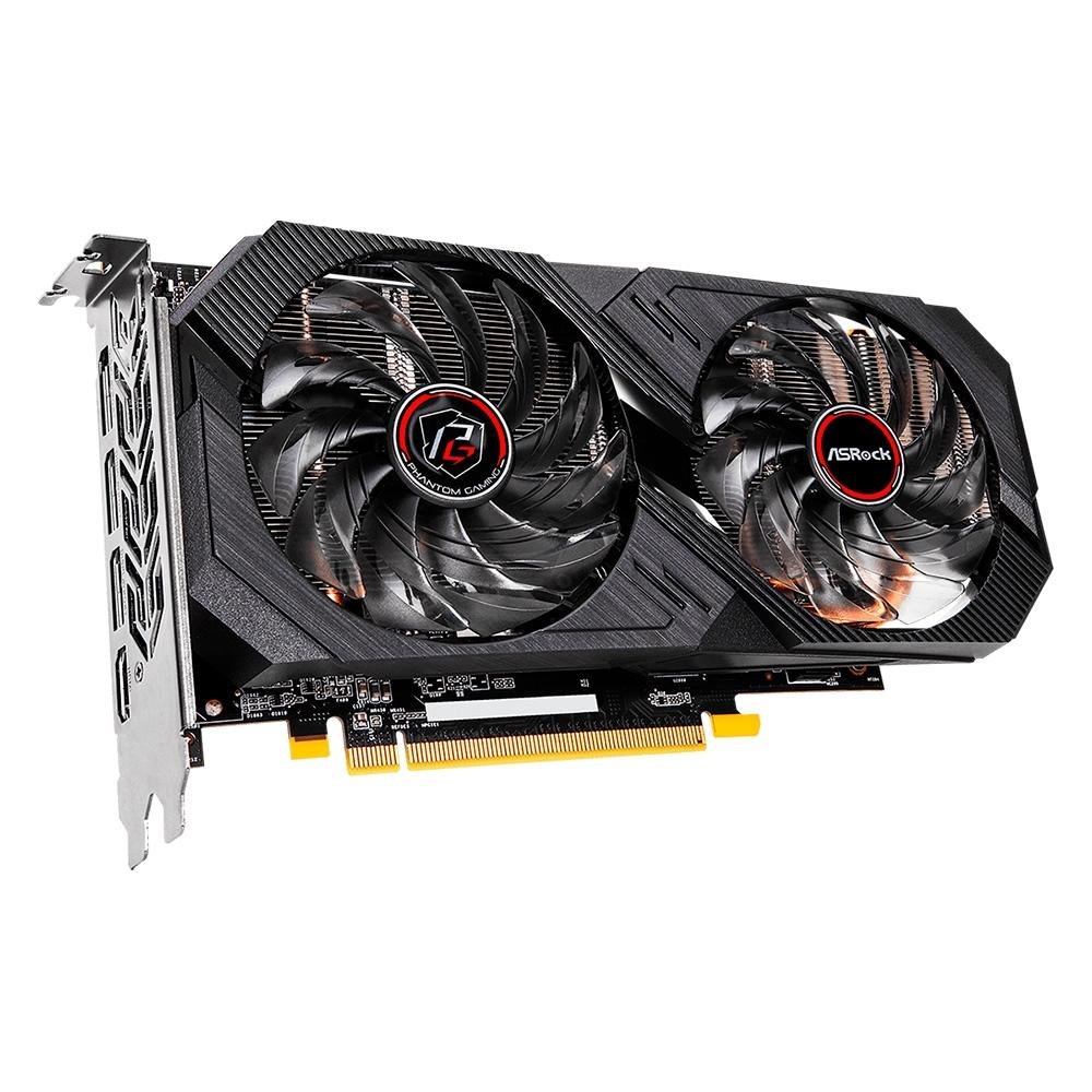 Imagem 3 de 4 do produto Placa de Vídeo RX 570 Phantom Gaming Elite ASRock AMD Radeon, 8GB GDDR5, HDR, FreeSync - 90-GA2PZZ-00UANF