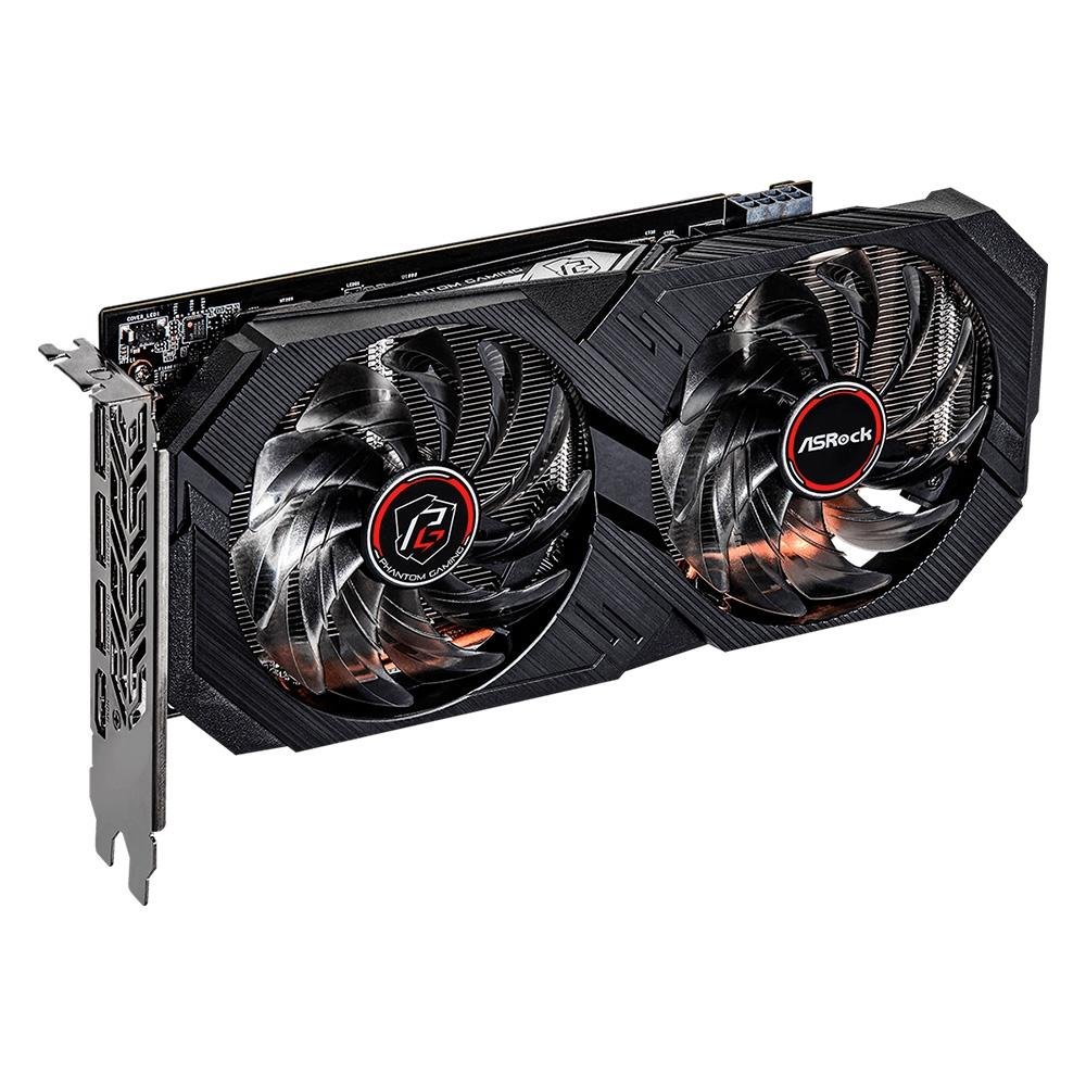 Imagem 4 de 4 do produto Placa de Vídeo RX 570 Phantom Gaming Elite ASRock AMD Radeon, 8GB GDDR5, HDR, FreeSync - 90-GA2PZZ-00UANF