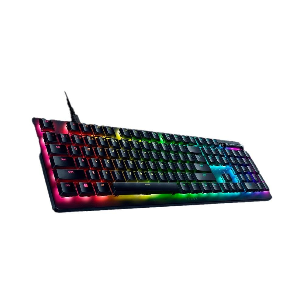 Teclado Gamer ( Balão.info) V2, Chroma RGB, Low Profile, USB Tipo-C, Switch Vermelho, Preto - RZ0304500200R3U - foto 2