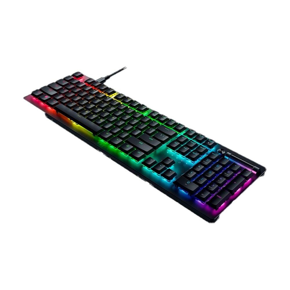 Teclado Gamer ( Balão.info) V2, Chroma RGB, Low Profile, USB Tipo-C, Switch Vermelho, Preto - RZ0304500200R3U - foto 3