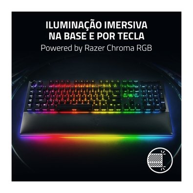 Teclado Razer Blackwidow V4 PRO | KaBuM!