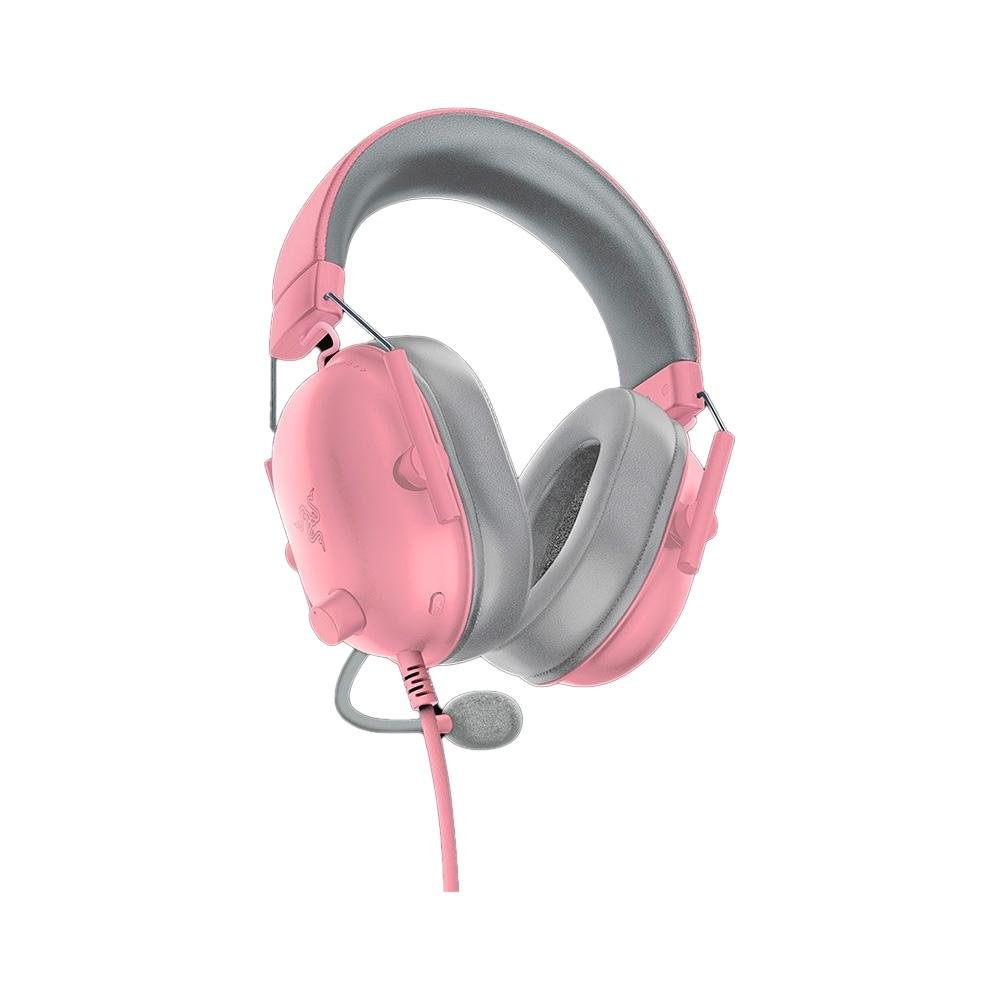 Headset Gamer Razer BlackShark V2 X Quartz, Drivers 50mm, Som Surround 7.1 , P3, Rosa - RZ04-03240800 - view 2