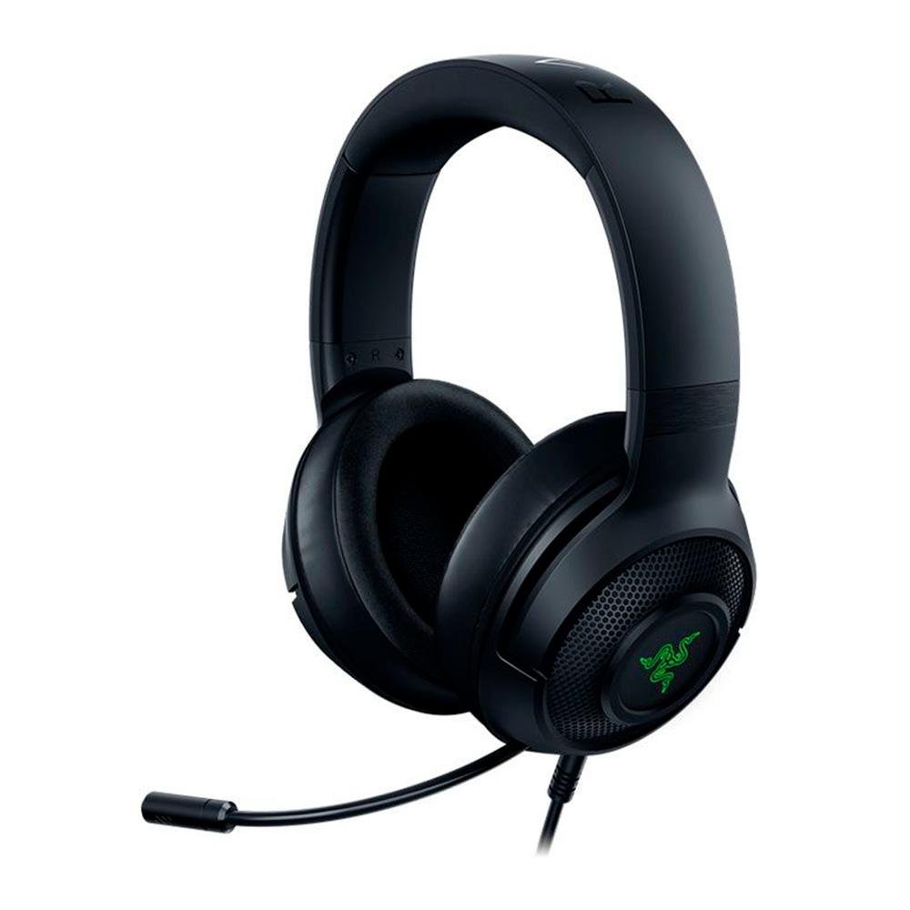 Headset Gamer Razer KRAKEN V3 X, Chroma RGB, Som Surround 7.1, Drivers 50mm - RZ0403750300 Headset Gamer Razer KRAKEN V3 X, Chroma RGB, Som Surround 7.1, Drivers 50mm - RZ0403750300
