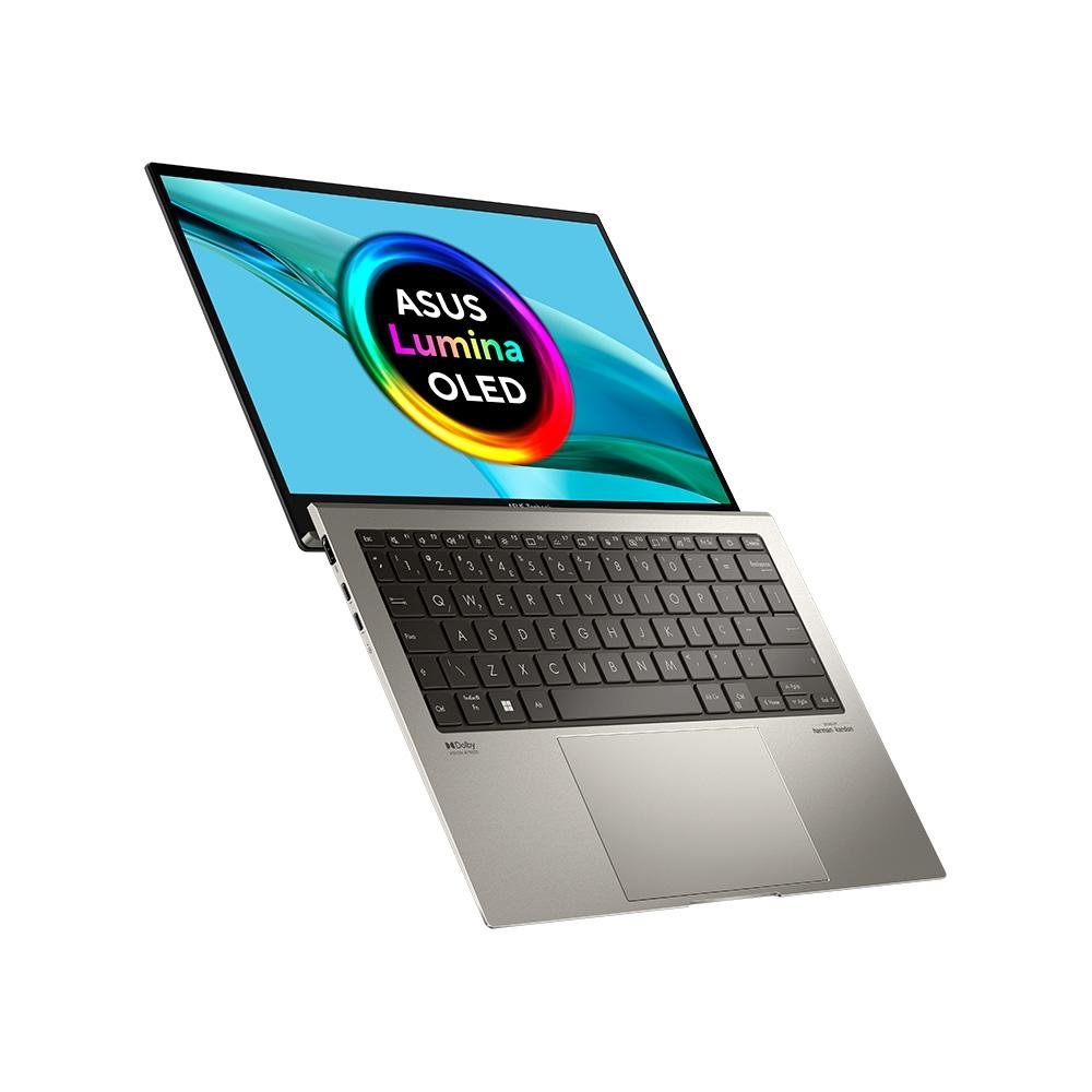 Imagem 16 de 21 do produto Notebook ASUS Zenbook S 13 OLED, Intel Core I7-1355U EVO, 16GB RAM, SSD 1 TB, 13.3" OLED 2,8K, Win 11, Cinza - UX5304VA-NQ271W