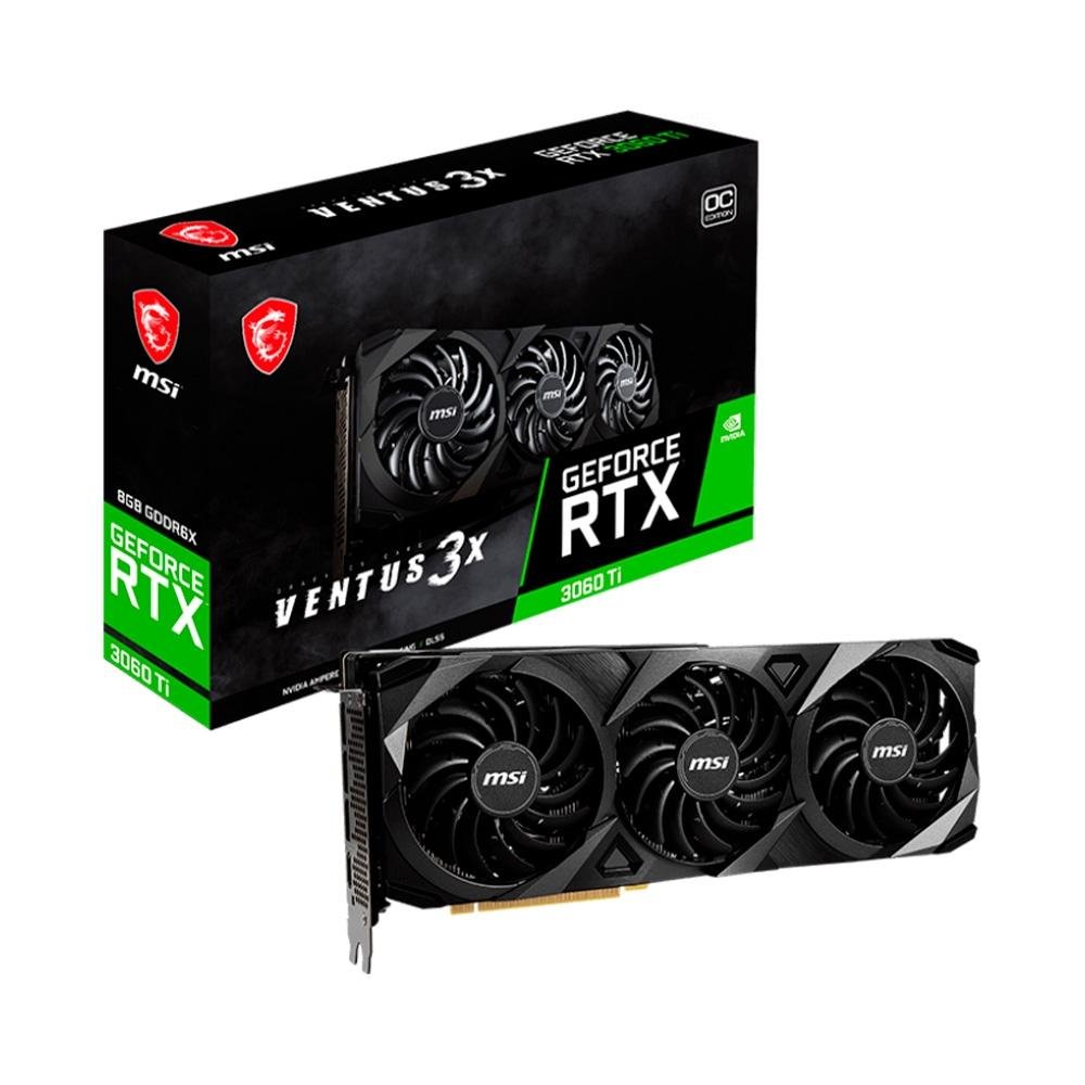 NVIDIA GeForce RTX 3060 Ti 本体 Placa de Vídeo GeForce RTX 3060 Ti | KaBuM!