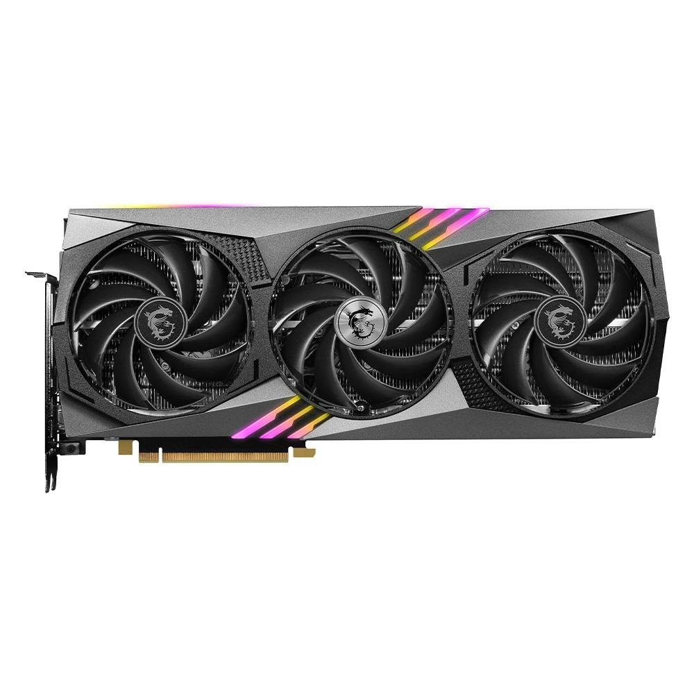 Placa de Vídeo RTX 4070 Gaming Trio 12G MSI NVIDIA GeForce, 12GB, GDDR6X, HDR, DLSS, G-Sync, Ray Tracing Placa de Vídeo RTX 4070 Gaming Trio 12G MSI NVIDIA GeForce, 12GB, GDDR6X, HDR, DLSS, G-Sync, Ray Tracing