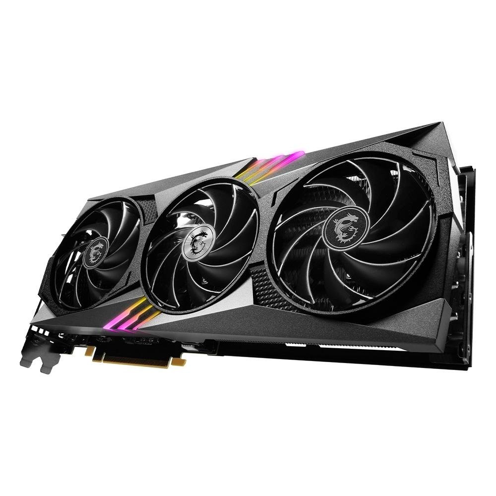 Placa de Vídeo RTX 4070 Gaming Trio 12G MSI NVIDIA GeForce, 12GB, GDDR6X, HDR, DLSS, G-Sync, Ray Tracing Placa de Vídeo RTX 4070 Gaming Trio 12G MSI NVIDIA GeForce, 12GB, GDDR6X, HDR, DLSS, G-Sync, Ray Tracing