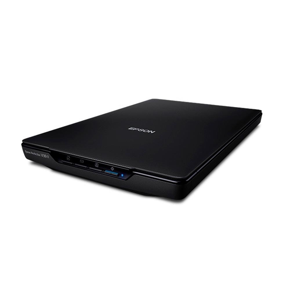 Scanner de Mesa Epson V39II, USB, Colorido, Bivolt, Preto - V39 II