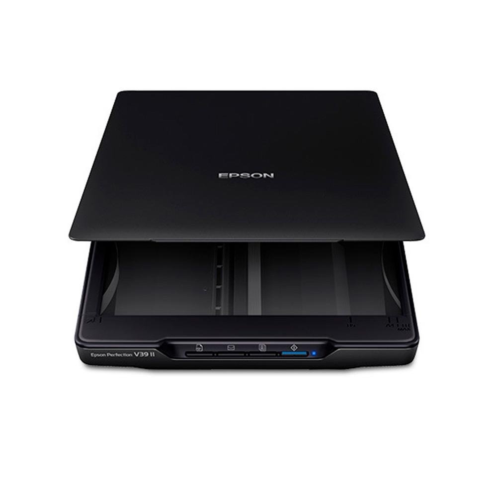 Scanner de Mesa Epson V39II, USB, Colorido, Bivolt, Preto - V39 II