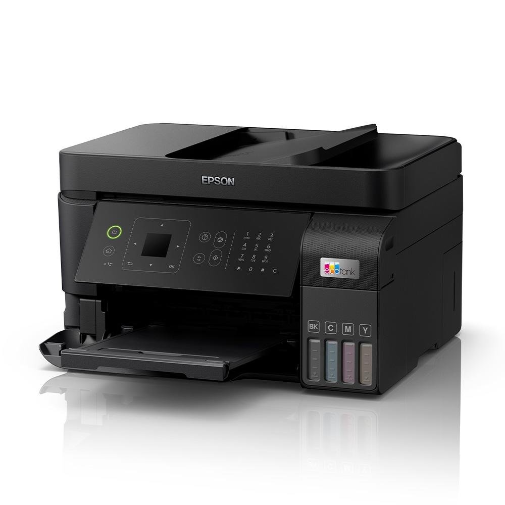 Multifuncional Epson, Jato de Tinta, EcoTank L5590, Colorido, USB, Wireless, Bivolt, Preto ( Balão.info - view 3