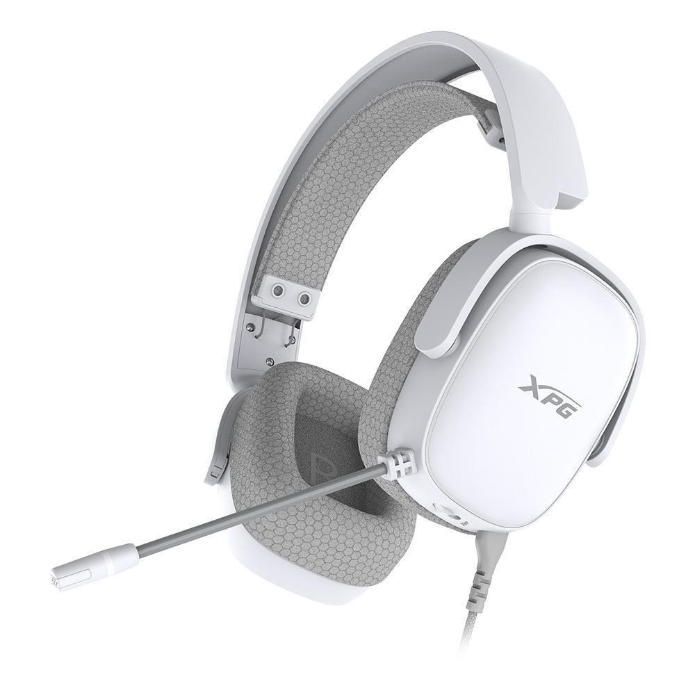 Headset Gamer XPG PRECOG S, Drivers 50mm, P3, Branco - PRECOG S-WHCWW Headset Gamer XPG PRECOG S, Drivers 50mm, P3, Branco - PRECOG S-WHCWW