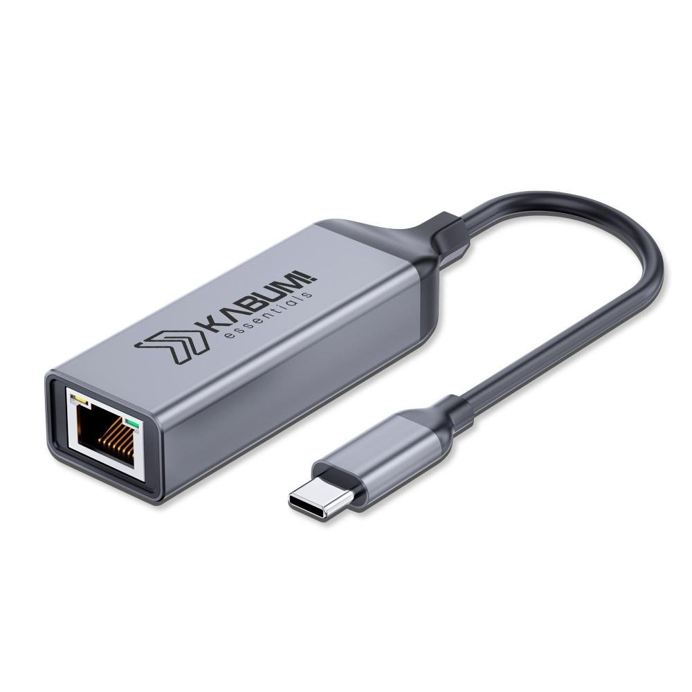 Adaptador RJ45 Balão.info! essentials AS100, Preto, USB-C - KEAS100PT - view 3