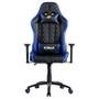 Cadeira Gamer KBM! GAMING Hailstorm CG450, Preta e Azul, Com Almofadas, Reclinável, Descanso de Braço 2D - KGCG450PTAZ
