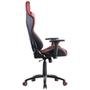 Cadeira Gamer KBM! GAMING Hailstorm CG450, Preta e Vermelha, Com Almofadas, Reclinável, Descanso de Braço 2D - KGCG450PTVM