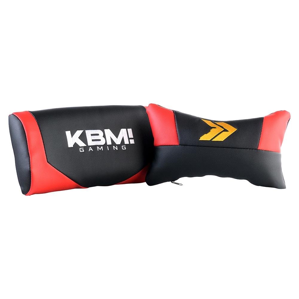 Imagem 8 de 9 do produto Cadeira Gamer KBM! GAMING Hailstorm CG450, Preta e Vermelha, Com Almofadas, Reclinável, Descanso de Braço 2D - KGCG450PTVM