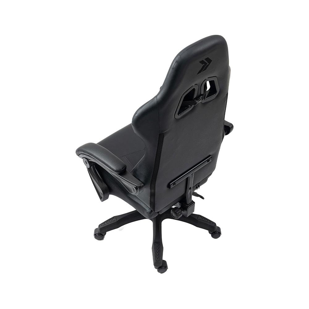 Imagem 8 de 11 do produto Cadeira Gamer KBM! GAMING CG200, Preto - Pistão Classe 4, Almofadas cabeça e lombar - KGCG200PT