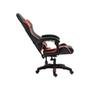 Cadeira Gamer KBM! GAMING CG200, Preto e Vermelho - Pistão Classe 4, Almofadas cabeça e lombar - KGCG200PTVM