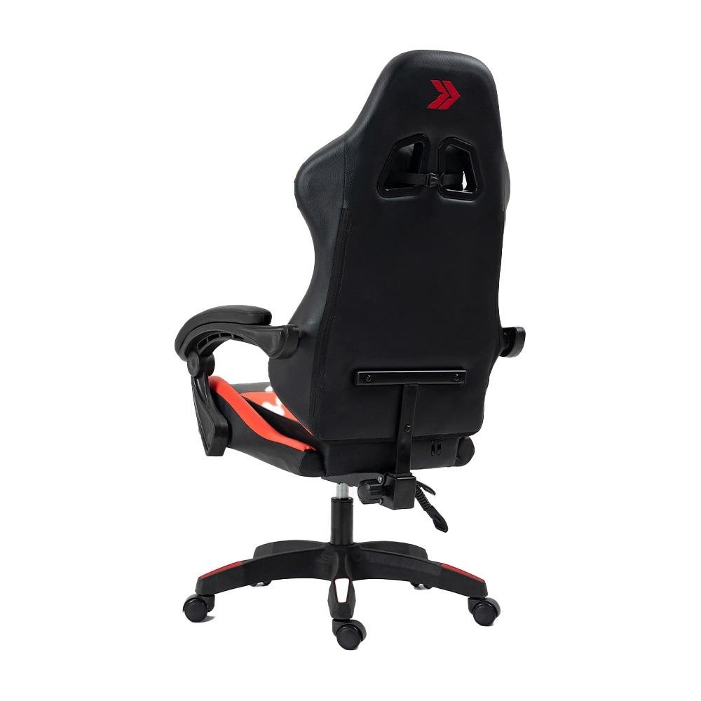 Cadeira Gamer KBM! GAMING CG200, Preto e Vermelho - Pistão Classe 4, Almofadas cabeça e lombar - KGCG200PTVM Cadeira Gamer KBM! GAMING CG200, Preto e Vermelho - Pistão Classe 4, Almofadas cabeça e lombar - KGCG200PTVM