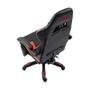 Cadeira Gamer KBM! GAMING CG200, Preto e Vermelho - Pistão Classe 4, Almofadas cabeça e lombar - KGCG200PTVM