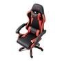 Cadeira Gamer KBM! GAMING CG200, Preto e Vermelho - Pistão Classe 4, Almofadas cabeça e lombar - KGCG200PTVM