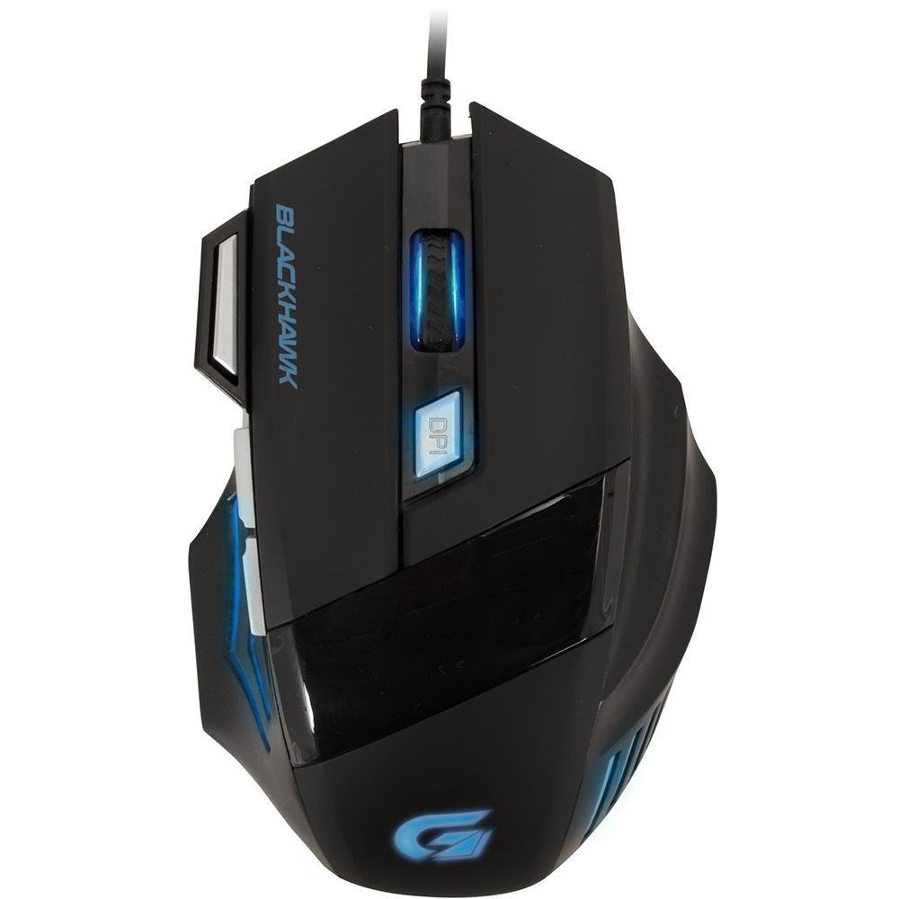 Imagem 2 de 5 do produto Mouse Gamer Fortrek Óptico USB Black Hawk 2400 dpi OM703 52013