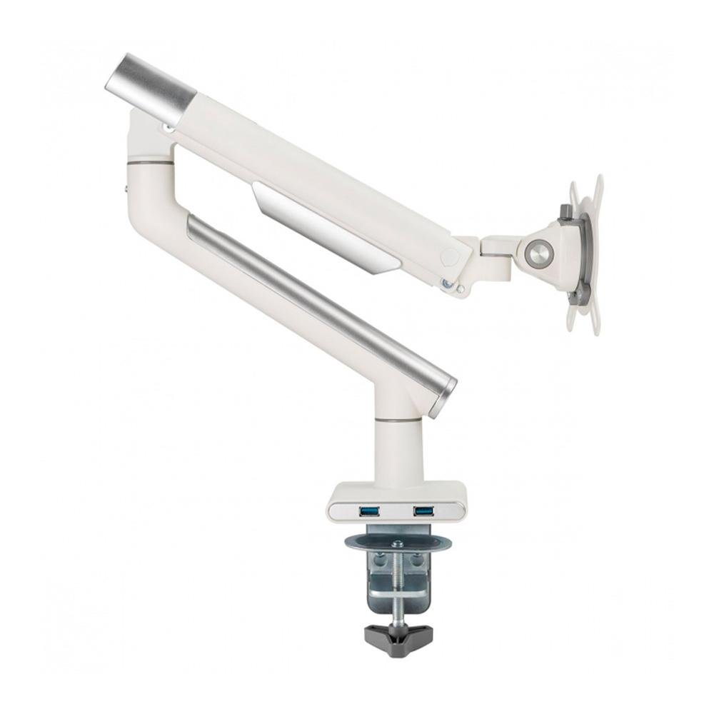 Imagem 5 de 5 do produto Suporte Articulado PCYes Para Monitor 17 a 32, Vesa, USB, Branco - SM-049B