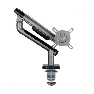 Suporte Articulado PCYES para Monitor 17 a 32, Vesa, USB, Cinza - SM-049C