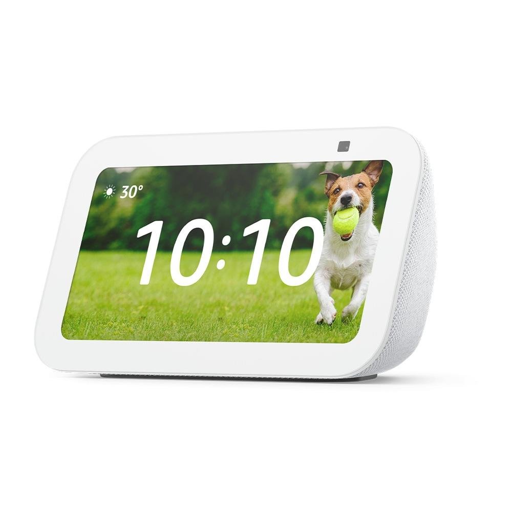 Imagem 3 de 6 do produto Echo Show 5 (3 Geração) Amazon, com Alexa, Alto-falante de 44mm, Branca - B09B2S9PH4