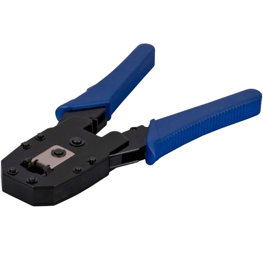 Imagem 3 de 5 do produto Alicate para Crimpar HYX ALC01, RJ11 RJ12 RJ45, com Keystone e Desencapador de Cabos - 51918