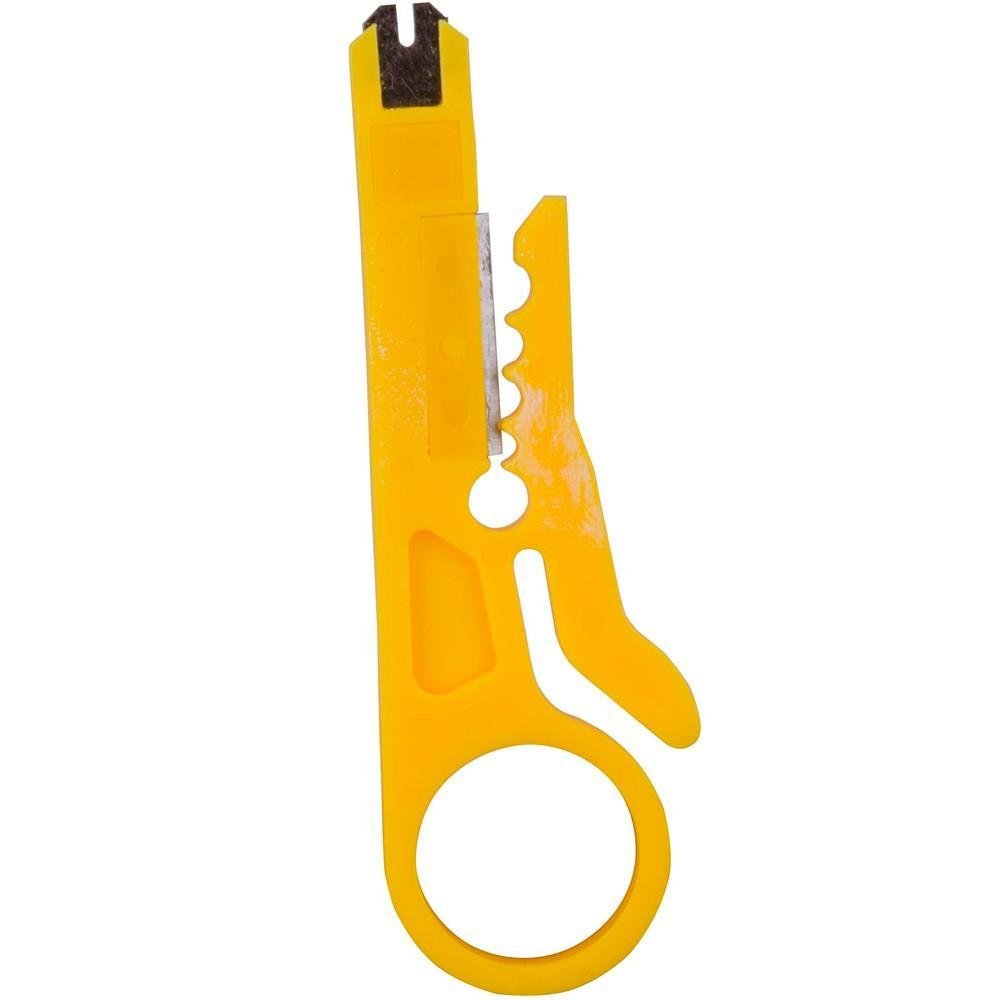 Imagem 5 de 5 do produto Alicate para Crimpar HYX ALC01, RJ11 RJ12 RJ45, com Keystone e Desencapador de Cabos - 51918