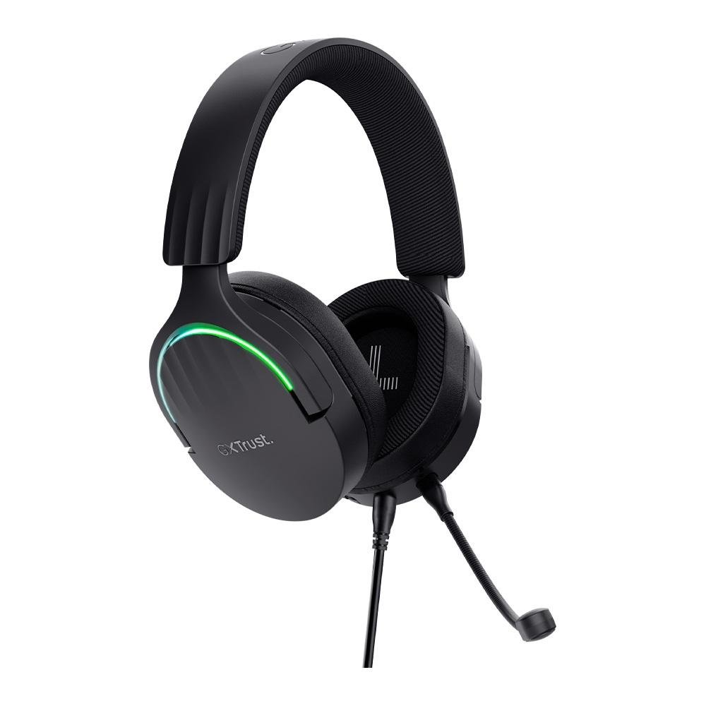 Headset Gamer GXTrust 490 Fayzo 7.1 Surround, RGB, Cancelamento de Ruído, Preto - ( Balão.info - foto 2