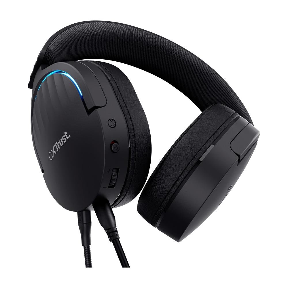Headset Gamer GXTrust 490 Fayzo 7.1 Surround, RGB, Cancelamento de Ruído, Preto - ( Balão.info - foto 3