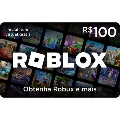 Cartão presente digital Roblox de €10