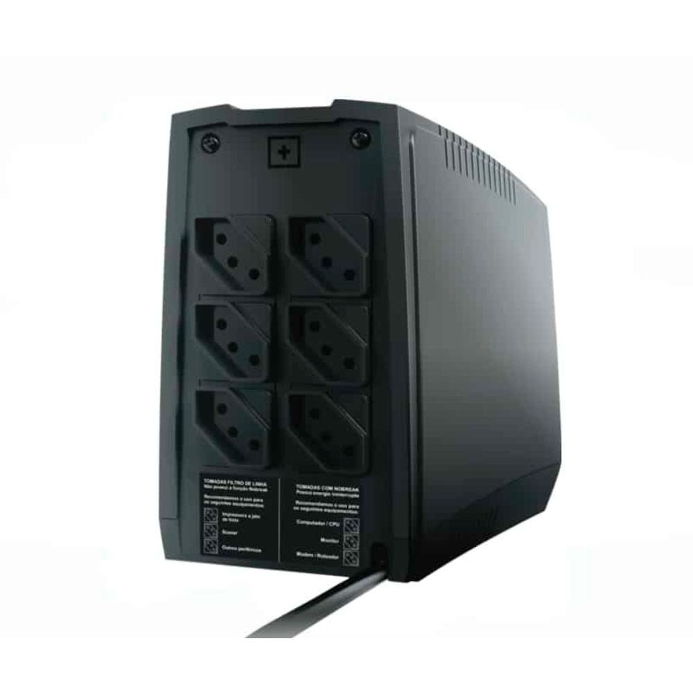 Nobreak TS Shara UPS Compact Xpro, 800VA, Saída 115V, USB, 1BS, Biv Auto, 6 Tomadas, 7Ah - 4487 - view 2