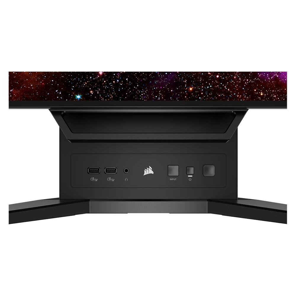 Monitor Gamer Corsair Xeneon Flex OLED 45", WQHD, 240Hz, 0.03ms, FreeSync Premium, G-Sync Comp., HDR 1000, USB-C, Altura Ajustável - CM-9030001-NA