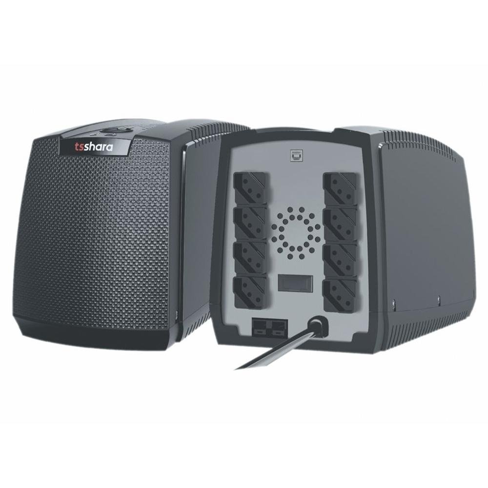 Imagem 4 de 5 do produto Nobreak TS Shara UPS Xpro, Senoidal, 1500VA, Saída 115V ou 220V, Universal, USB, RS232, 2BS/2BA, Bivolt, 8 Tomadas, 1 EXP 7AH/45AH - 4548